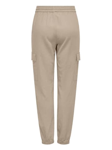 Cargohose in Beige