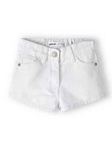 Jeansshorts in Weiß