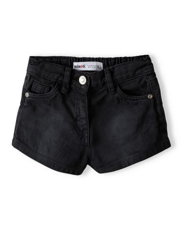 Jeansshorts in Schwarz