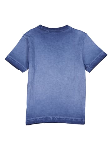 Trachtenshirt in Blau