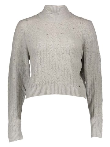 Sweter w kolorze szarym