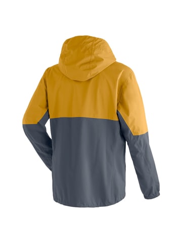 Funktionsjacke "Rosvik" in Grau/ Gelb