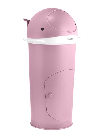 Windeleimer in Rosa - (B)37 x (H)68 x (T)39 cm