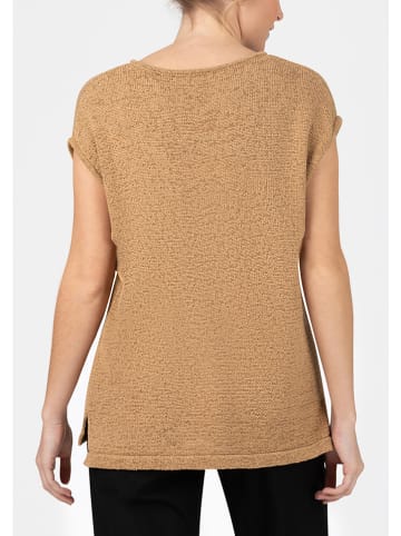 Sweter w kolorze jasnobrązowym
