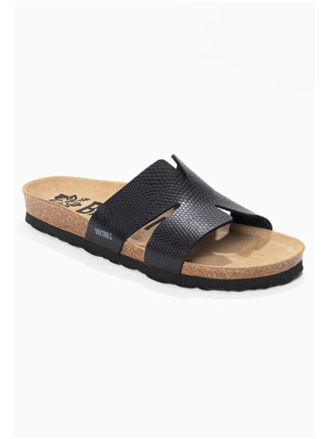Slippers "Djone" zwart