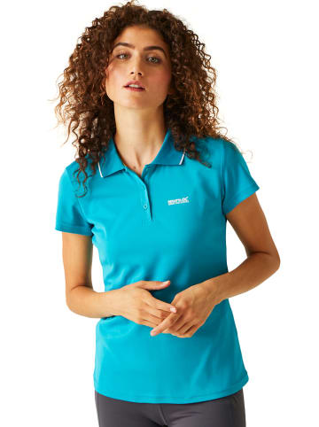 Funkcyjna koszulka polo "Maverick V" w kolorze niebieskim