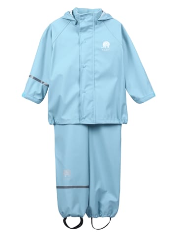 2tlg. Regenoutfit in Hellblau