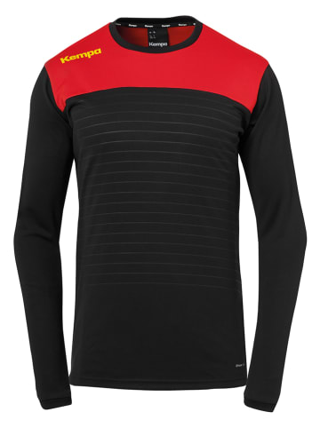 Longsleeve "Emotion 2.0" in Schwarz/ Rot