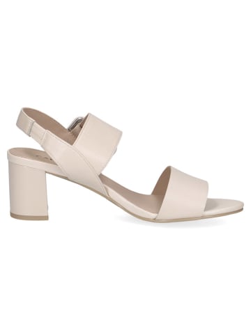 Leder-Sandaletten "Edison" in Beige