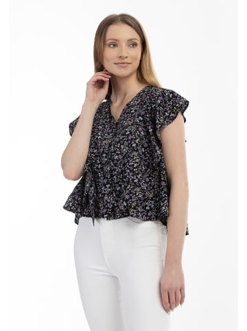 Bluse in Schwarz