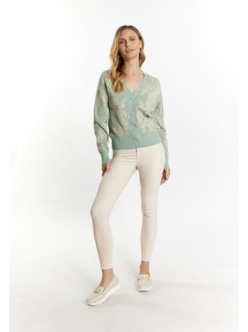 Cardigan in Mint