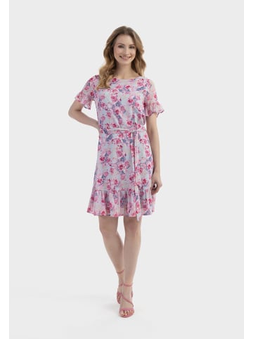 Kleid in Flieder/ Pink