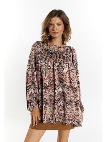 Bluse in Hellbraun