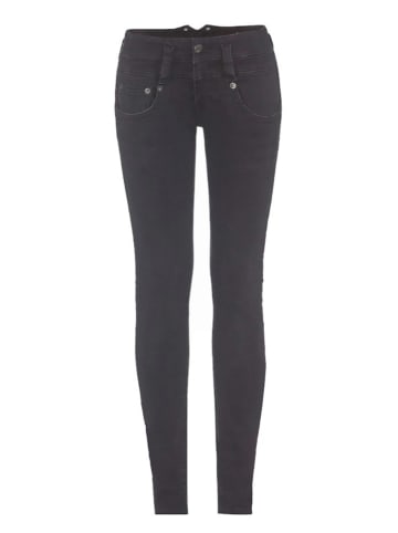 Dżinsy - Skinny fit - w kolorze czarnym