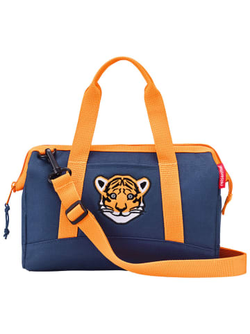 Weekender "Allrounder XS" in Dunkelblau/ Orange - (B)27 x (H)21 x (T)12 cm