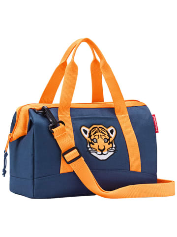 Weekender "Allrounder XS" in Dunkelblau/ Orange - (B)27 x (H)21 x (T)12 cm