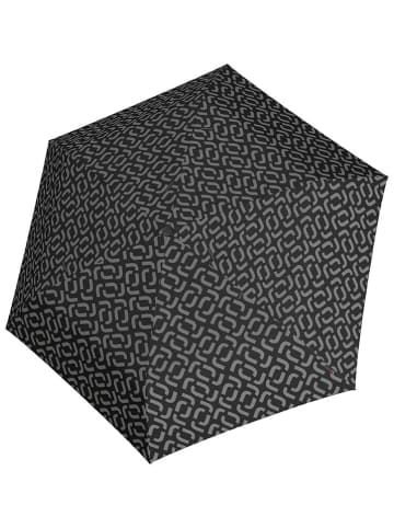 Regenschirm "Mini" in Schwarz/ Silber