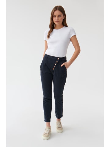 Spijkerbroek - slim fit - donkerblauw
