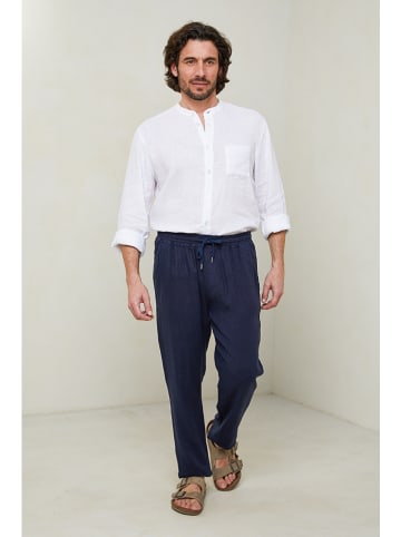 Broek donkerblauw