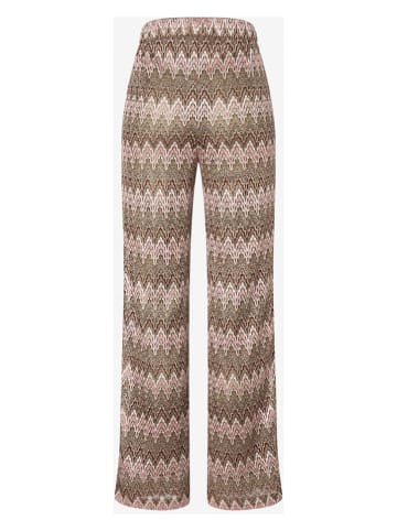 Hose in Rosa/ Braun
