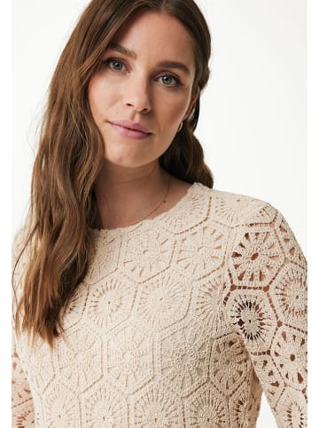 Kleid in Beige