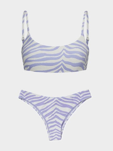 Bikini "Zecora" lichtblauw/wit