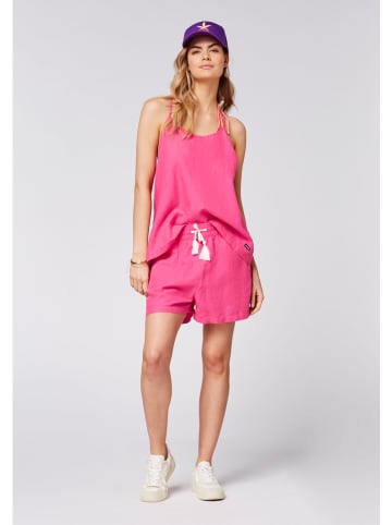 Linnen top "Bastia" roze