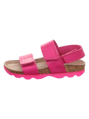 Leder-Sandalen "Jellies" in Pink