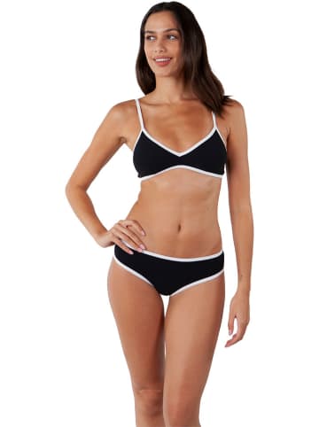 Bikinitop "Yarran" zwart/wit