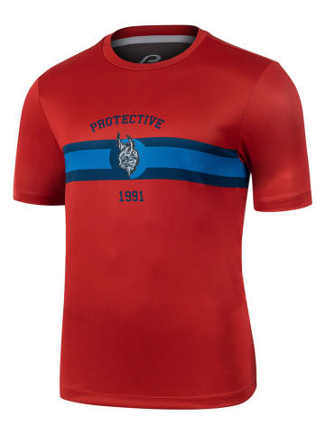 Fietsshirt "Mad Dog" rood
