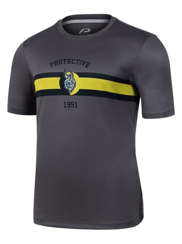 Fietsshirt "Mad Dog" antraciet