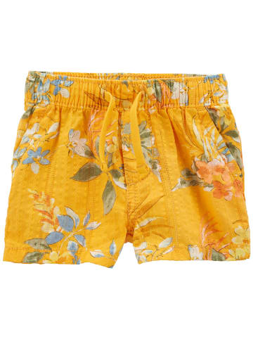 Shorts in Gelb/ Bunt
