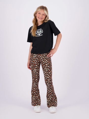 Legging crème/bruin