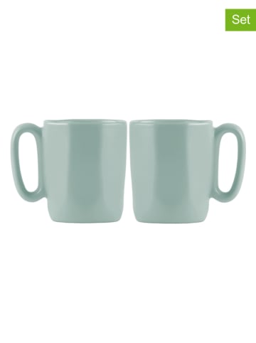Kubki (2 szt.) w kolorze błękitnym - 80 ml