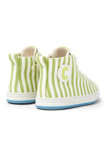 Sneakers in Weiß/ Grün