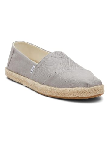 Espadrilles in Grau