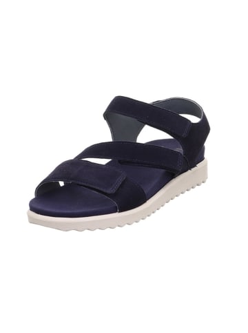 Leder-Sandalen "Move" in Dunkelblau