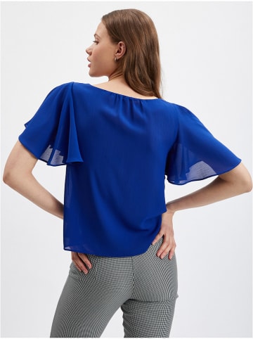 Blouse blauw