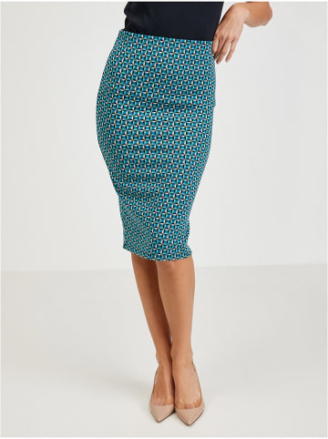 Rok blauw/wit/zwart