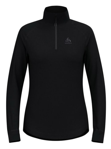 Fleecepullover "Berra" in Schwarz