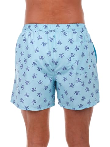 Badeshorts in Hellblau