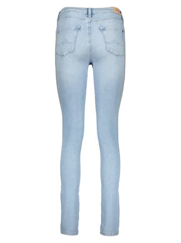 Dżinsy - Skinny fit - w kolorze błękitnym