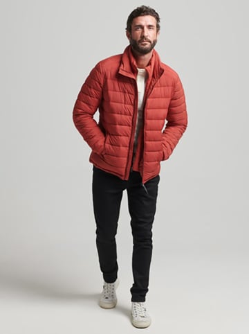 Steppjacke in Rot