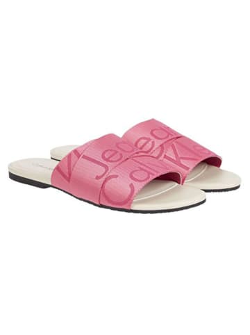 Pantoletten in Pink