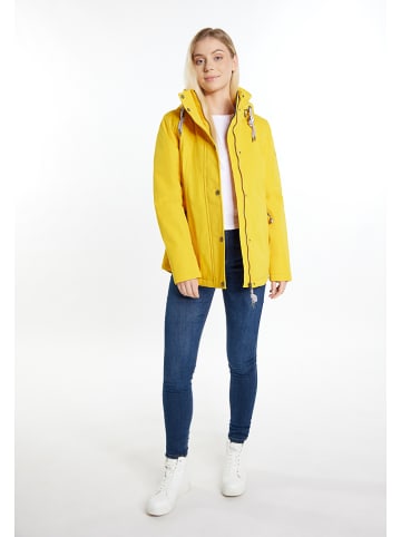 Winterjacke in Gelb