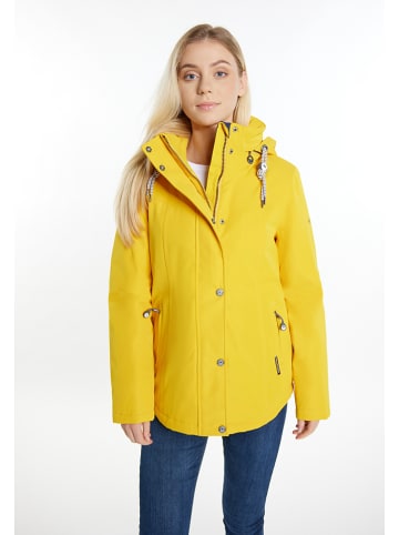Winterjacke in Gelb