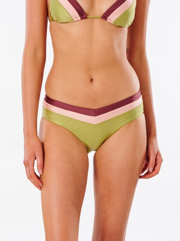 Figi bikini "Tallows" w kolorze jasnoróżowo-zielono-fioletowym