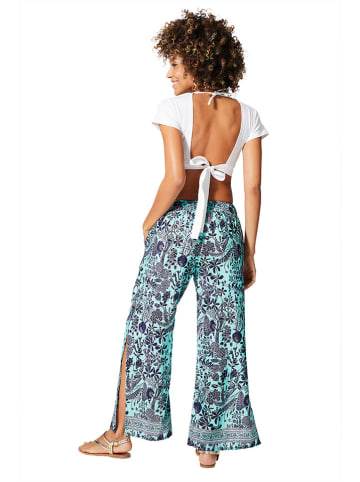 Broek turquoise