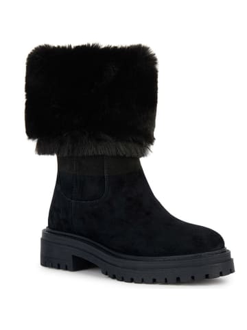 Leder-Boots "Iridea" in Schwarz