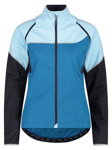 2-in-1 softshelljas lichtblauw/blauw